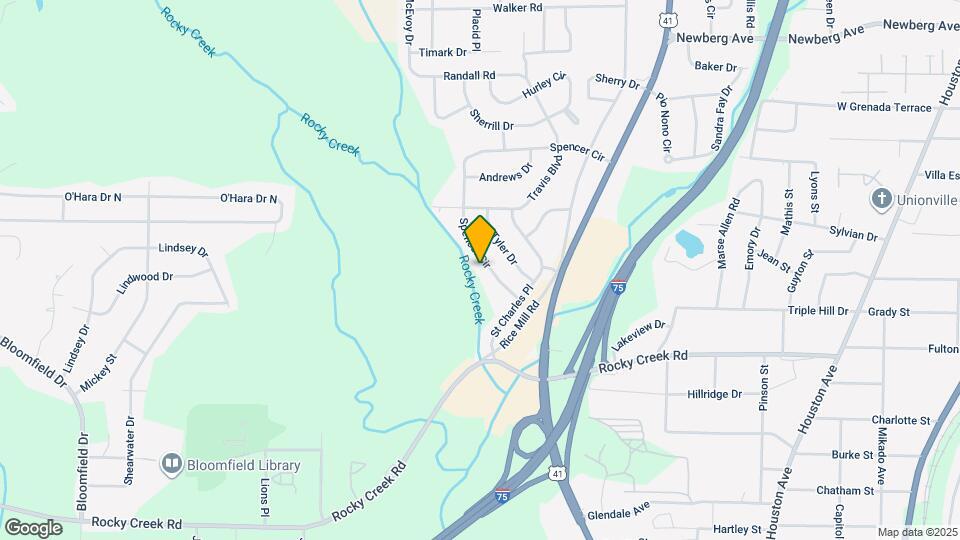 3959 Spencer Cir Map and Location Details