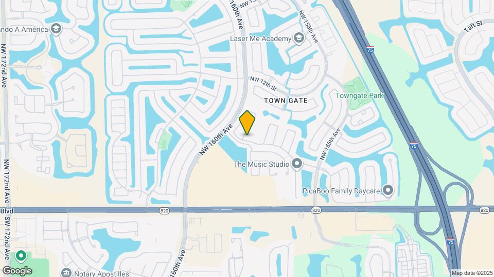 15895 NW 5th St Map and Location Details