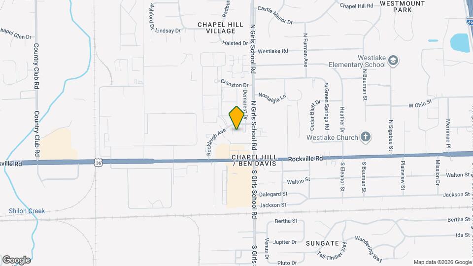 7345 Rockleigh Ave Map and Location Details