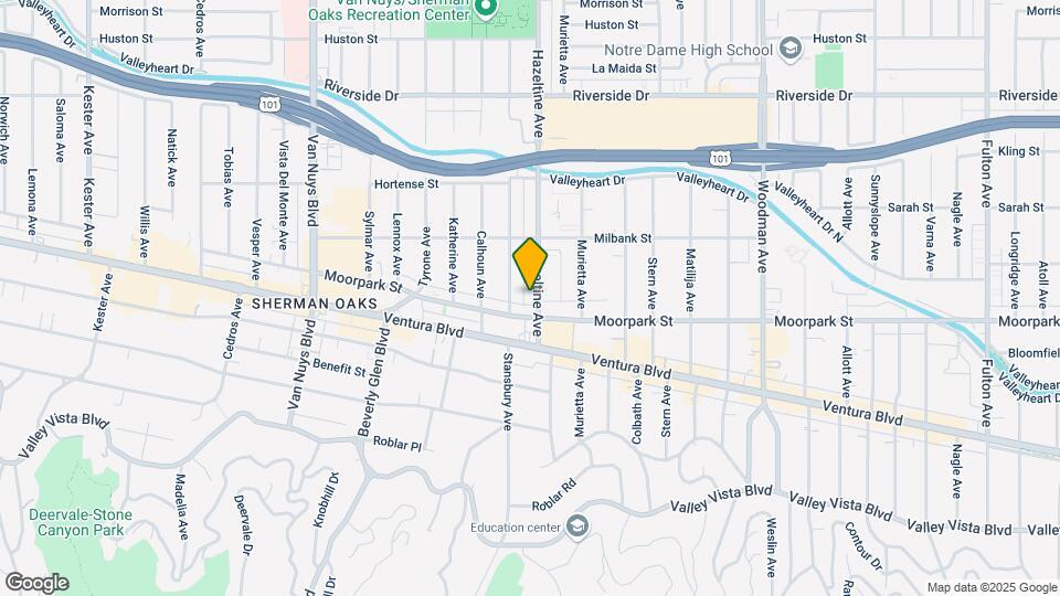 Vue Sherman Oaks Map and Location Details