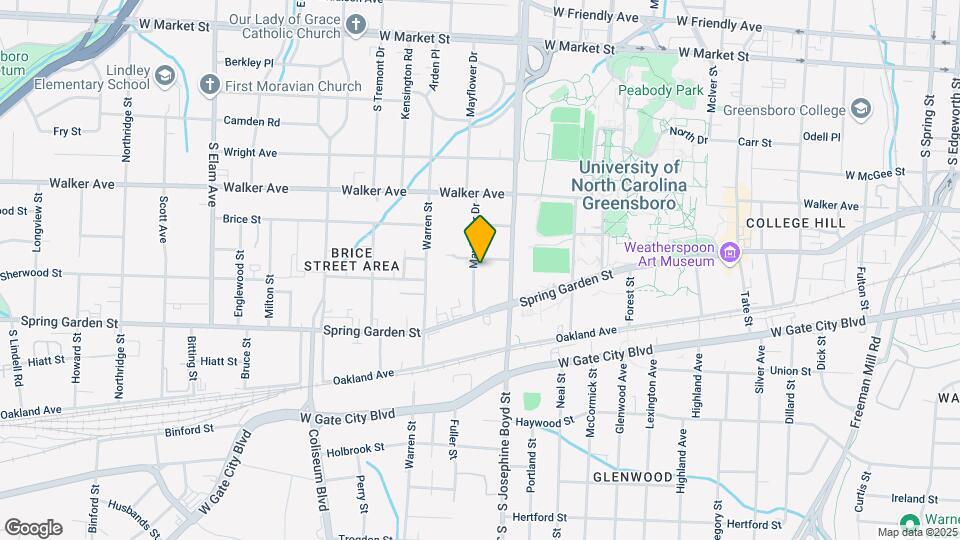 703 Mayflower Dr, Unit 703 B Mayflower Map and Location Details