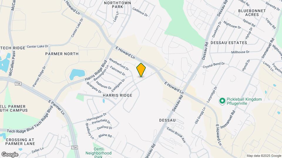 1405 Ambler Dr Map and Location Details