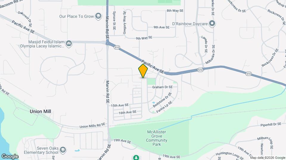 8603 Sweetbrier Loop SE Map and Location Details