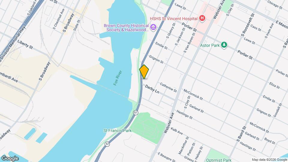 1281 S Monroe Ave Map and Location Details