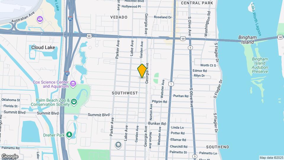 4710 Garden Ave Map and Location Details