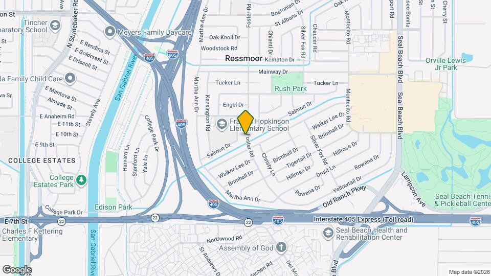12581 Foster Rd Map and Location Details