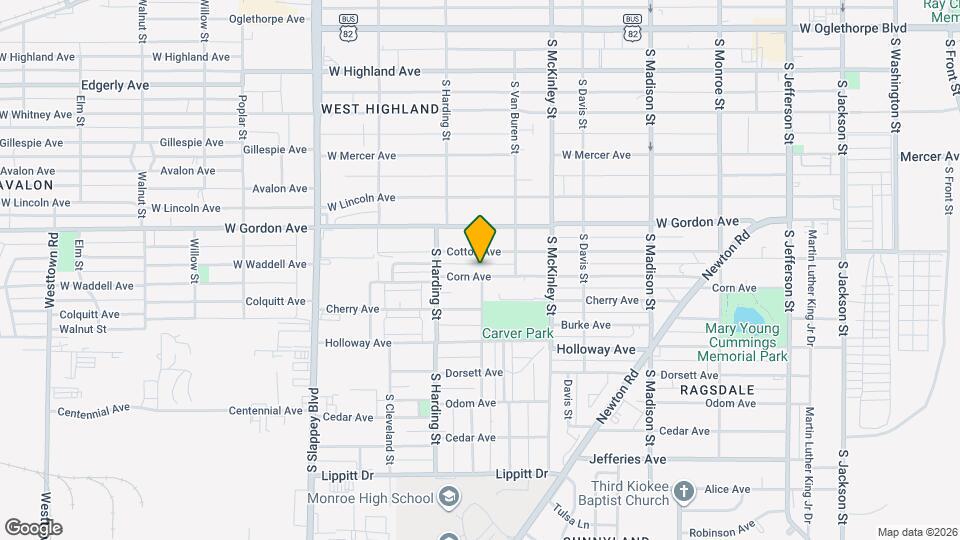 819 Corn Ave Map and Location Details