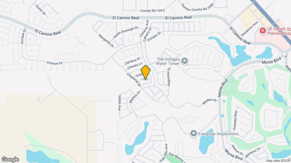 2018 Castano Pl Map and Location Details