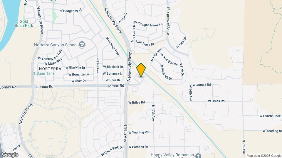 1815 W Bonanza Dr Map and Location Details