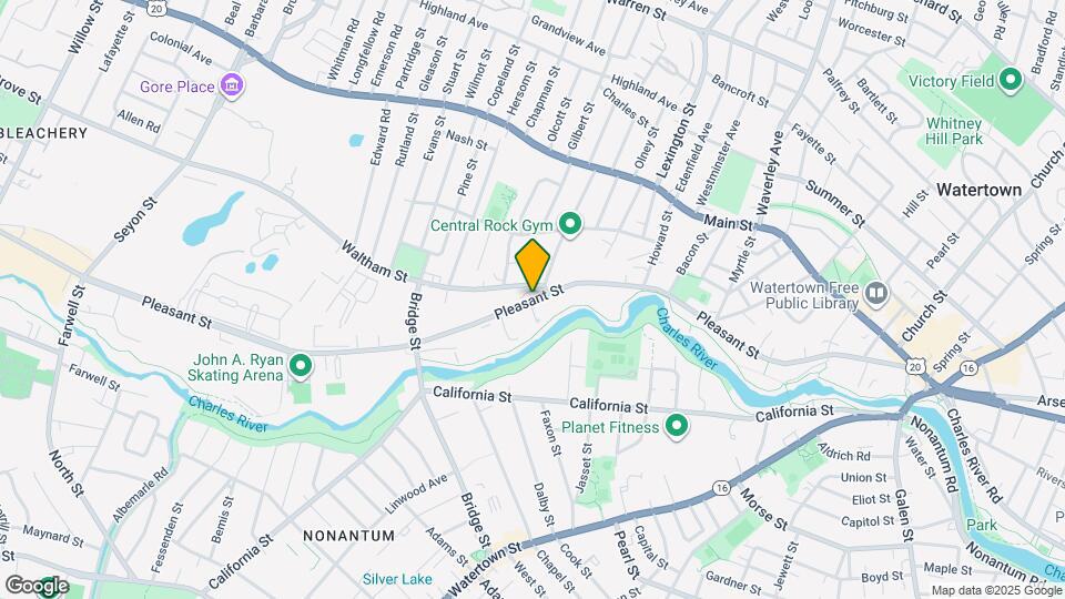 345 Pleasant St Map and Location Details