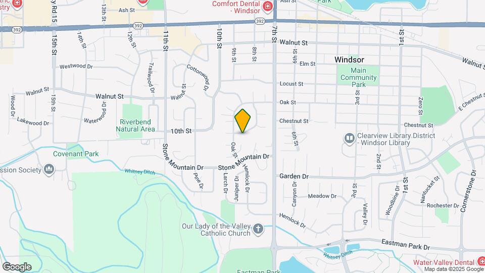 729 Parkview Mountain Dr Map and Location Details