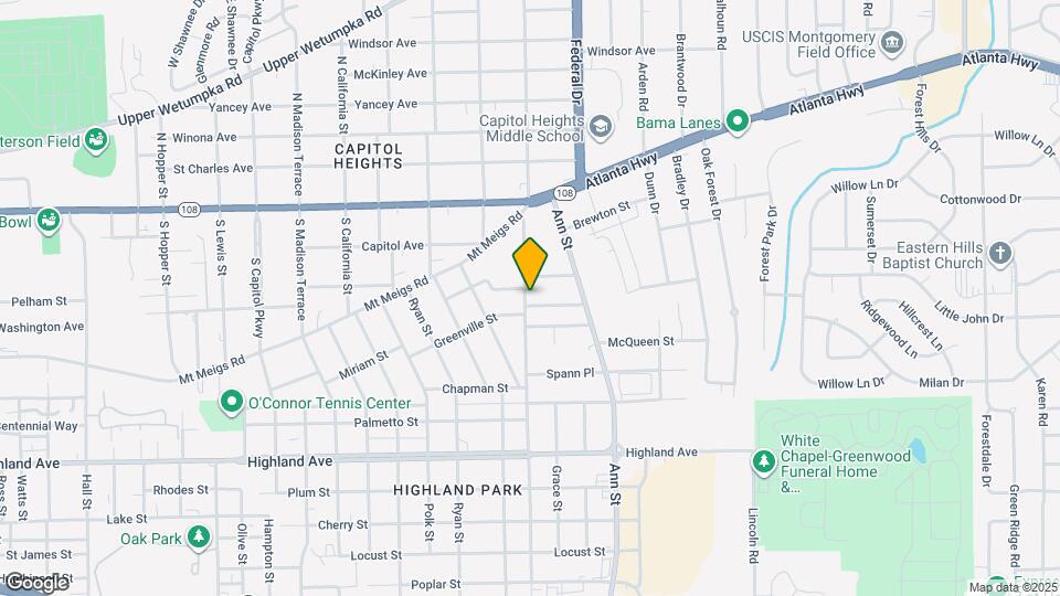 219 S Panama St Map and Location Details