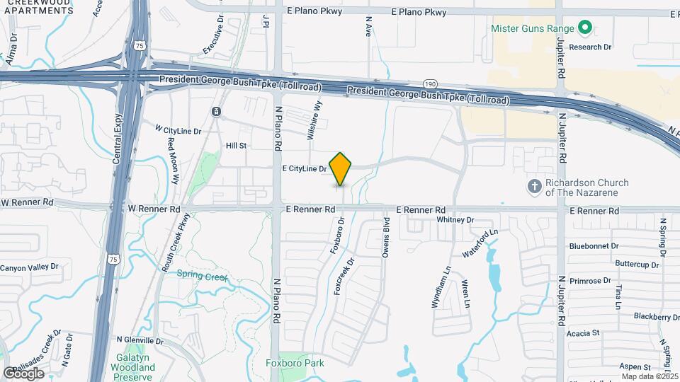 3441 Foxboro Dr Map and Location Details