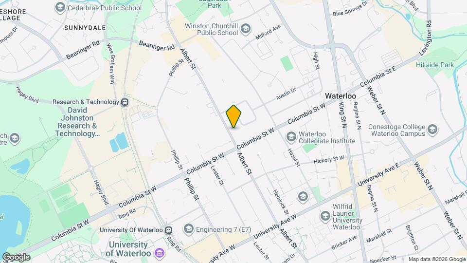 378 Albert St Map and Location Details