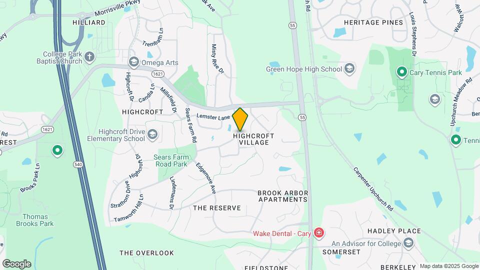 904 Cozy Oak Ave Map and Location Details