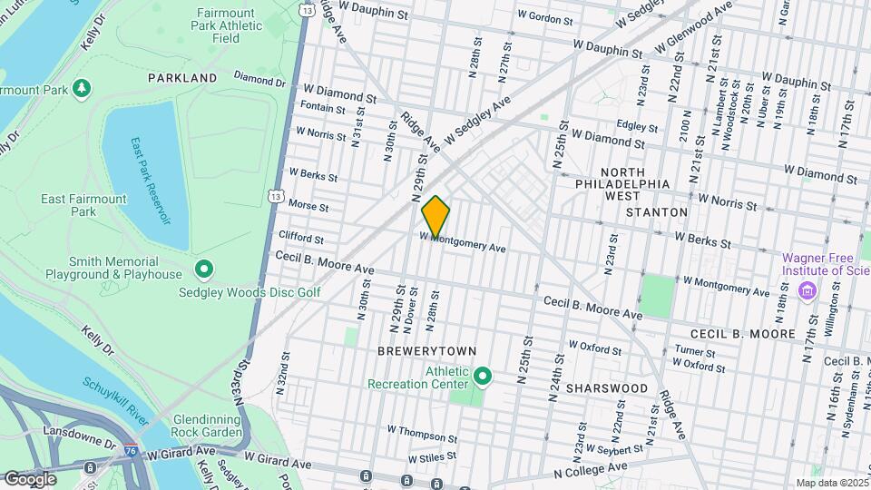 1761 N Newkirk St Map and Location Details