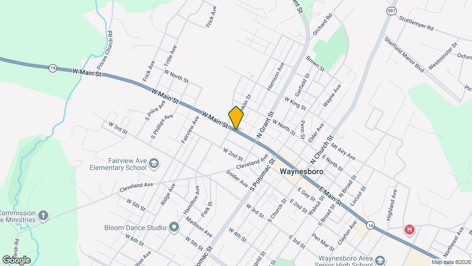 244 W Main St, Unit 2 Map and Location Details