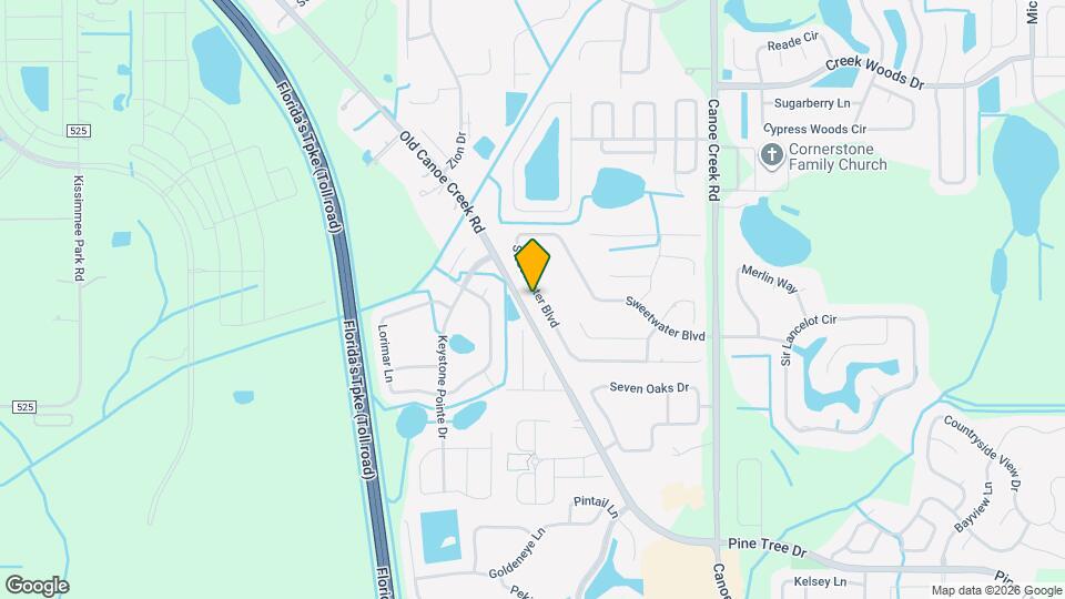 2388 Sweetwater Blvd Mapa y Detalles de la Ubicación