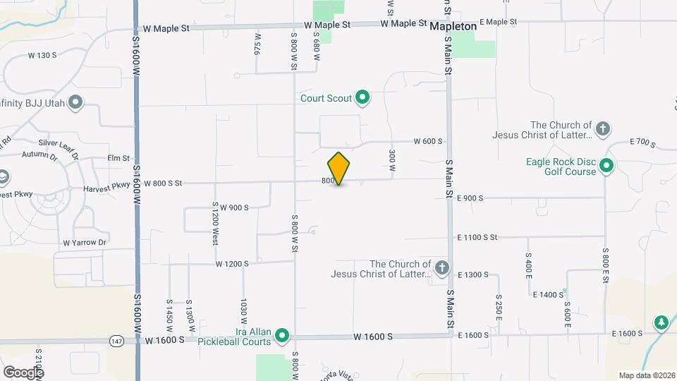 559 W 800 S St Map and Location Details