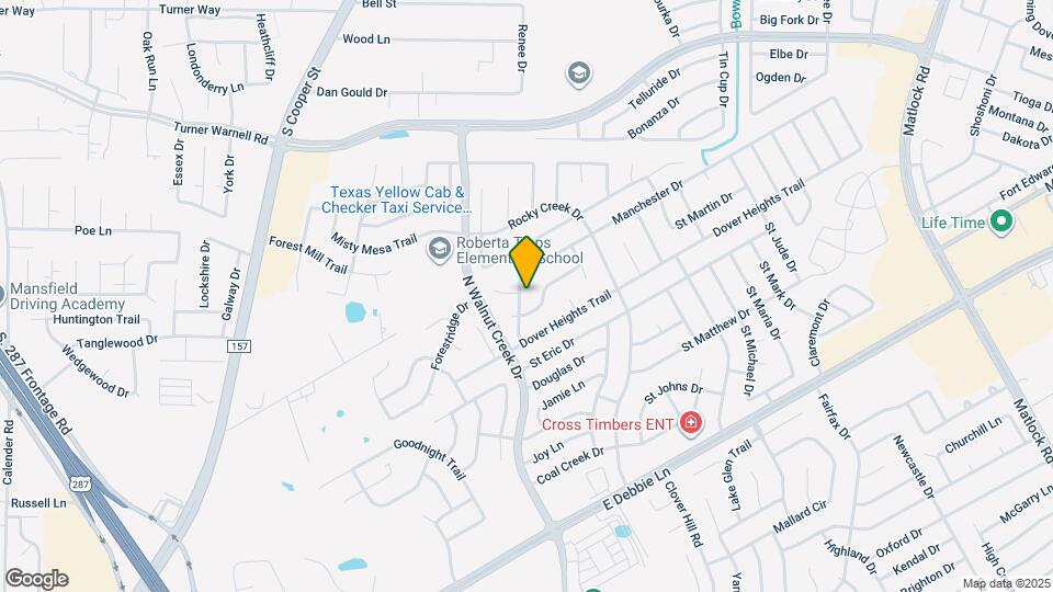 610 Manchester Dr Map and Location Details