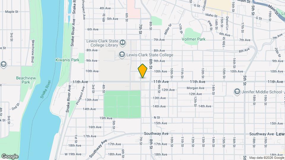 1027 7th St Map and Location Details