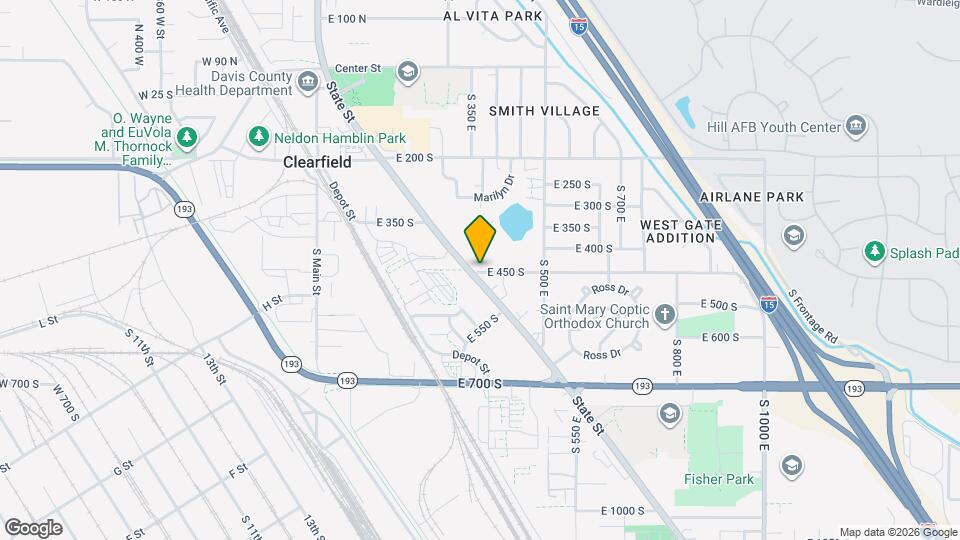 Clearfield Mobile Home Park Map and Location Details