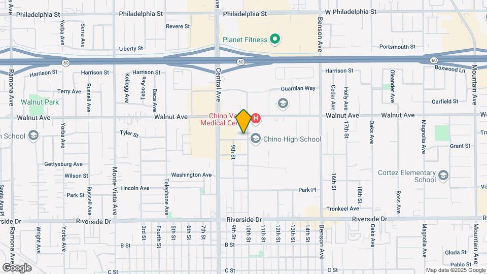 12580 10th St Mapa y Detalles de la Ubicación