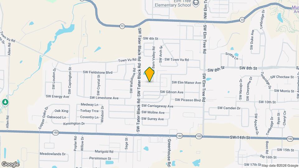 3905 S W Capstone Ave Map and Location Details