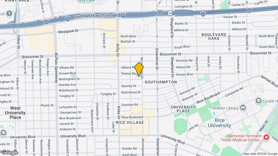 2412 Nottingham St Map and Location Details