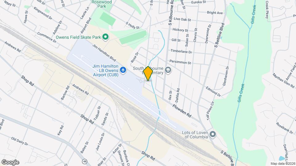 3611 Hydrangea St Map and Location Details