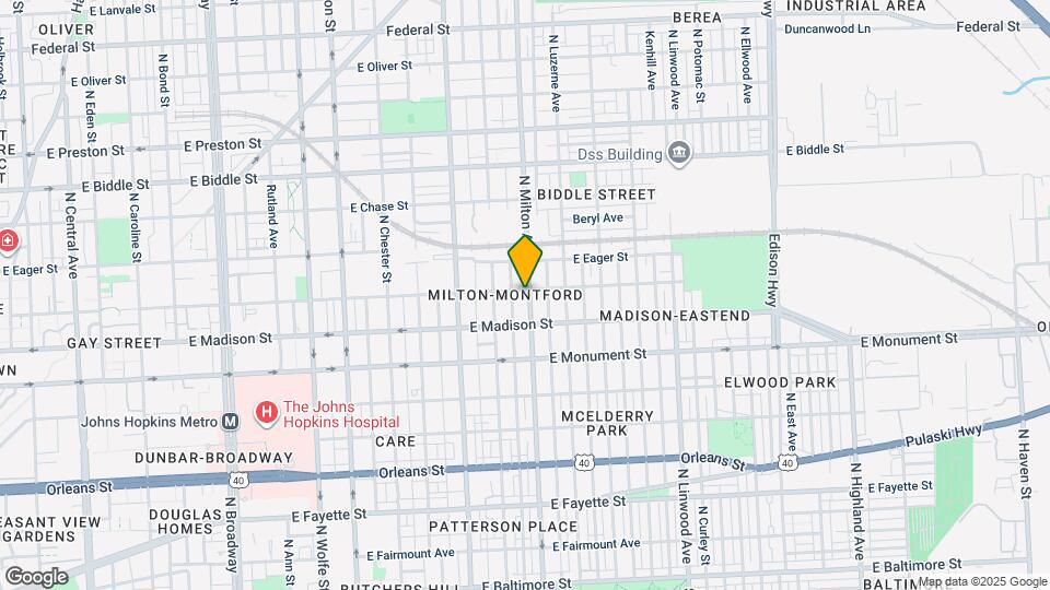 2429 Ashland Ave Mapa y Detalles de la Ubicación