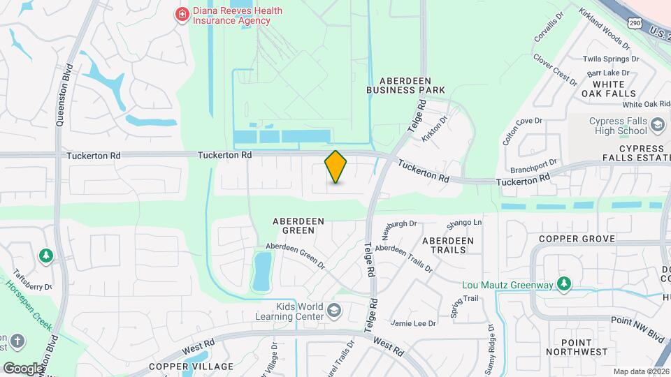 16122 Speyburn Ct Map and Location Details