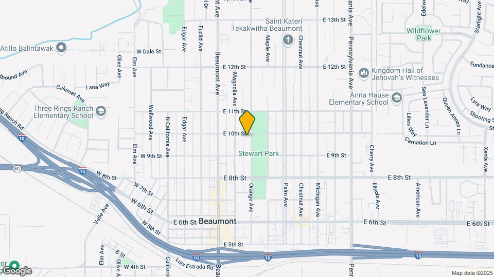 973 Orange Ave Map and Location Details