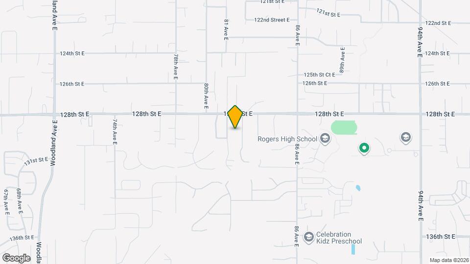 12905 81 Ave Ct E, Unit P - Unit 204 Map and Location Details