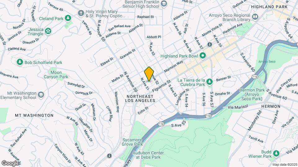 131 N Avenue 51 Mapa y Detalles de la Ubicación