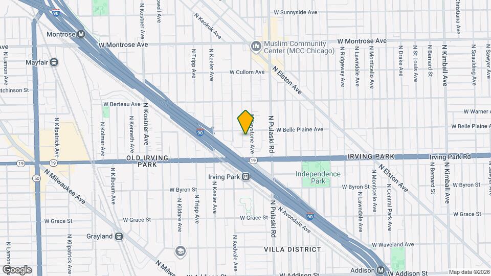 4046 N Keystone Mapa y Detalles de la Ubicación