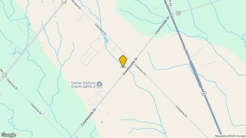 5444 Countryside Dr Map and Location Details