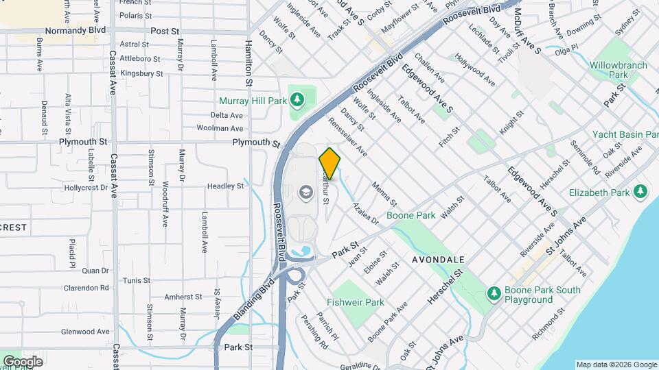 1309 Macarthur St Map and Location Details