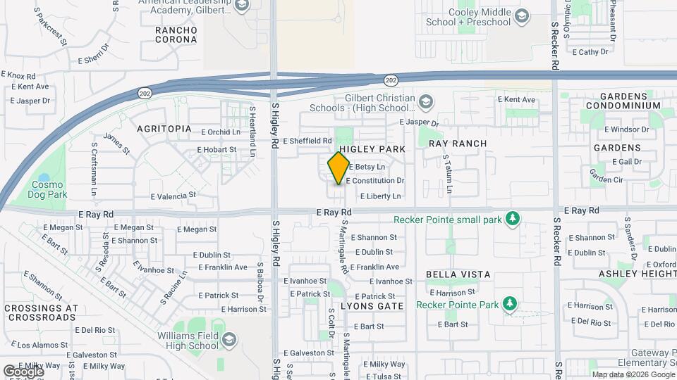 3392 E Liberty Ln, Unit 14-201 Map and Location Details