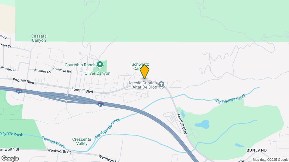 9811 Foothill Blvd Map and Location Details