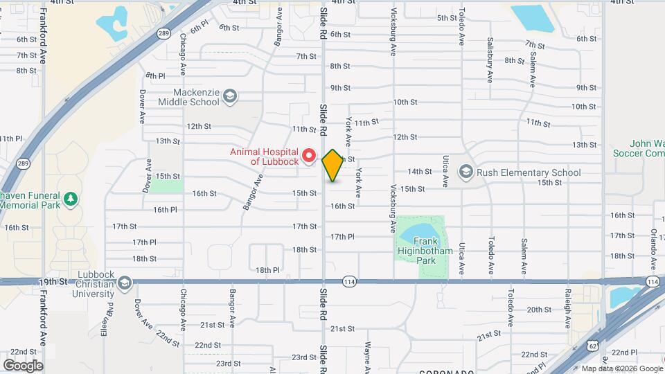 5016 15th St Map and Location Details