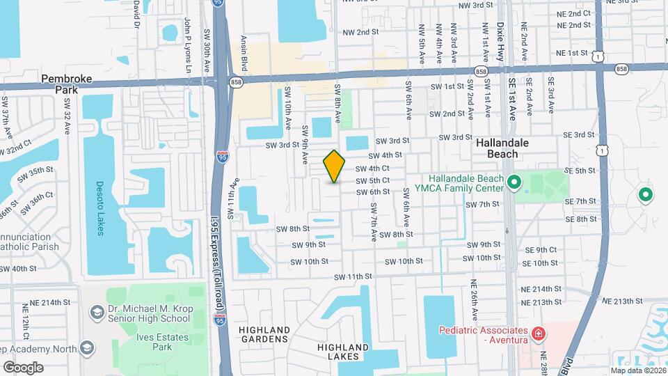 807 SW 5th Ct Map and Location Details