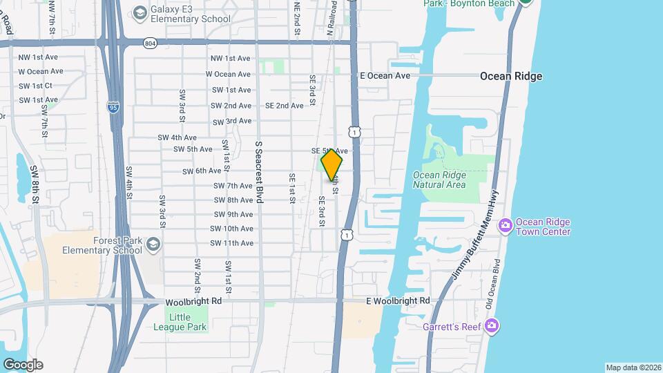 801 SE 4th St, Unit 2 Mapa y Detalles de la Ubicación