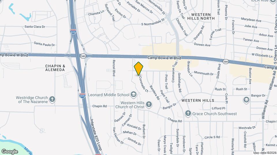3462 Coronado Ct Map and Location Details