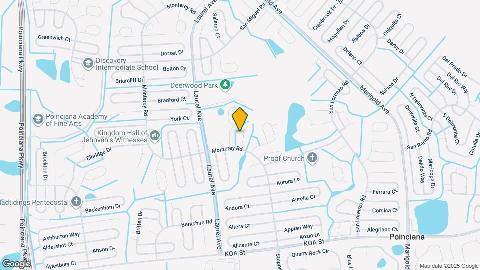 608 Messina Way Map and Location Details
