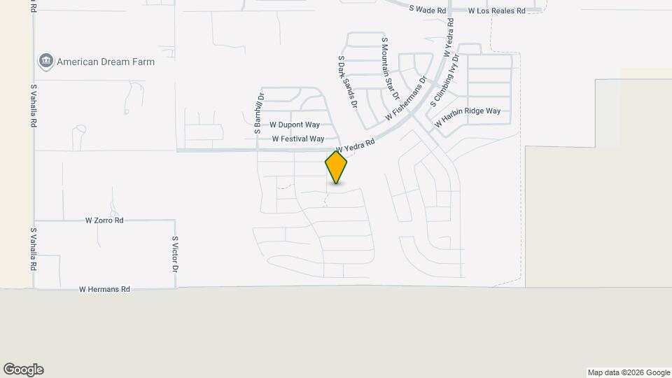 6952 W Hedge Rose Dr Mapa y Detalles de la Ubicación