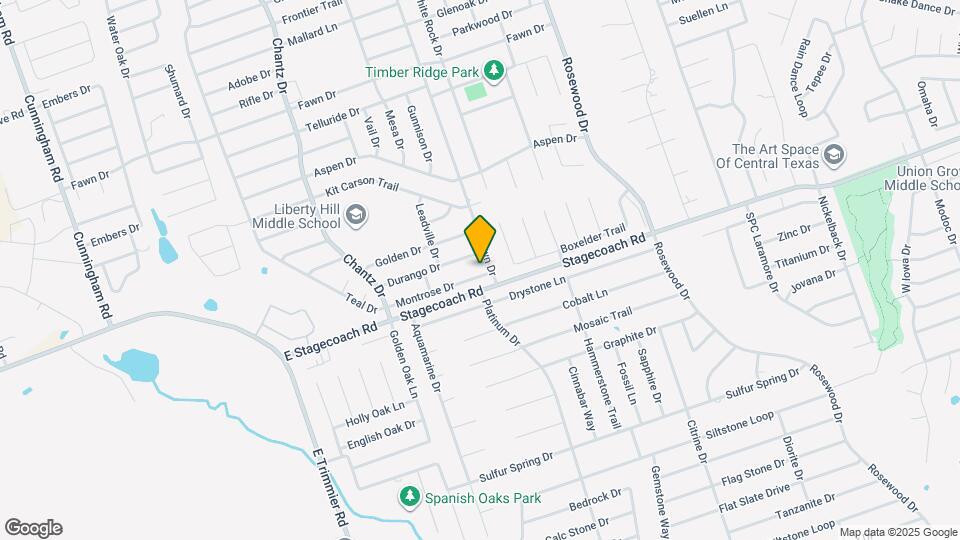 5811 Montrose Dr Map and Location Details