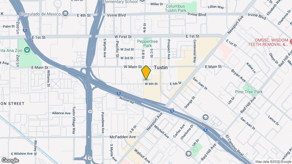 545 B St Mapa y Detalles de la Ubicación