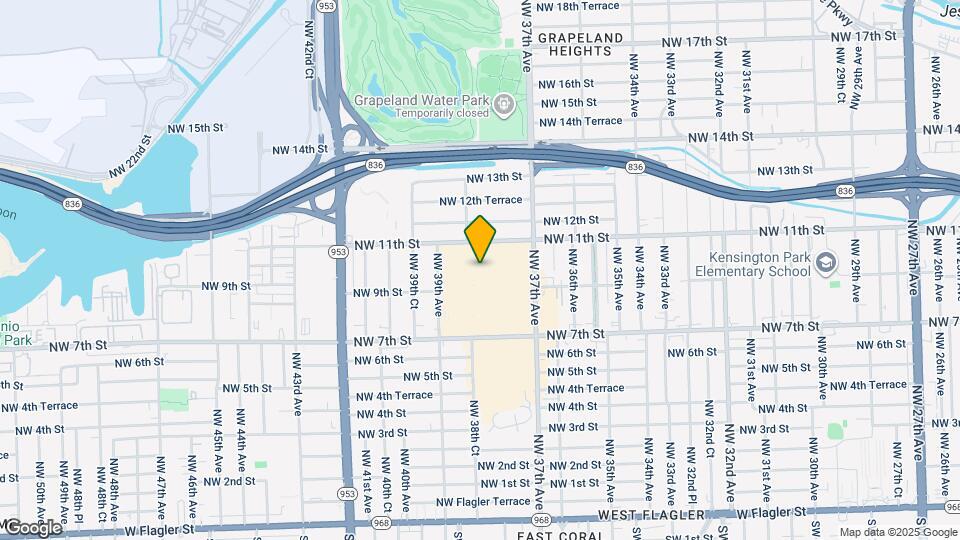 3723 1/2 NW 7th St Map and Location Details