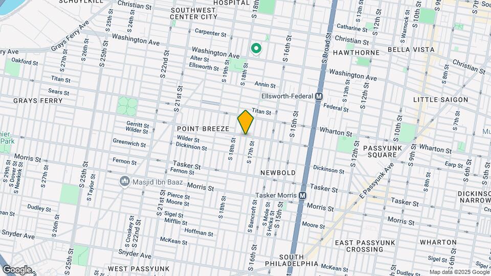1714 Reed St Map and Location Details